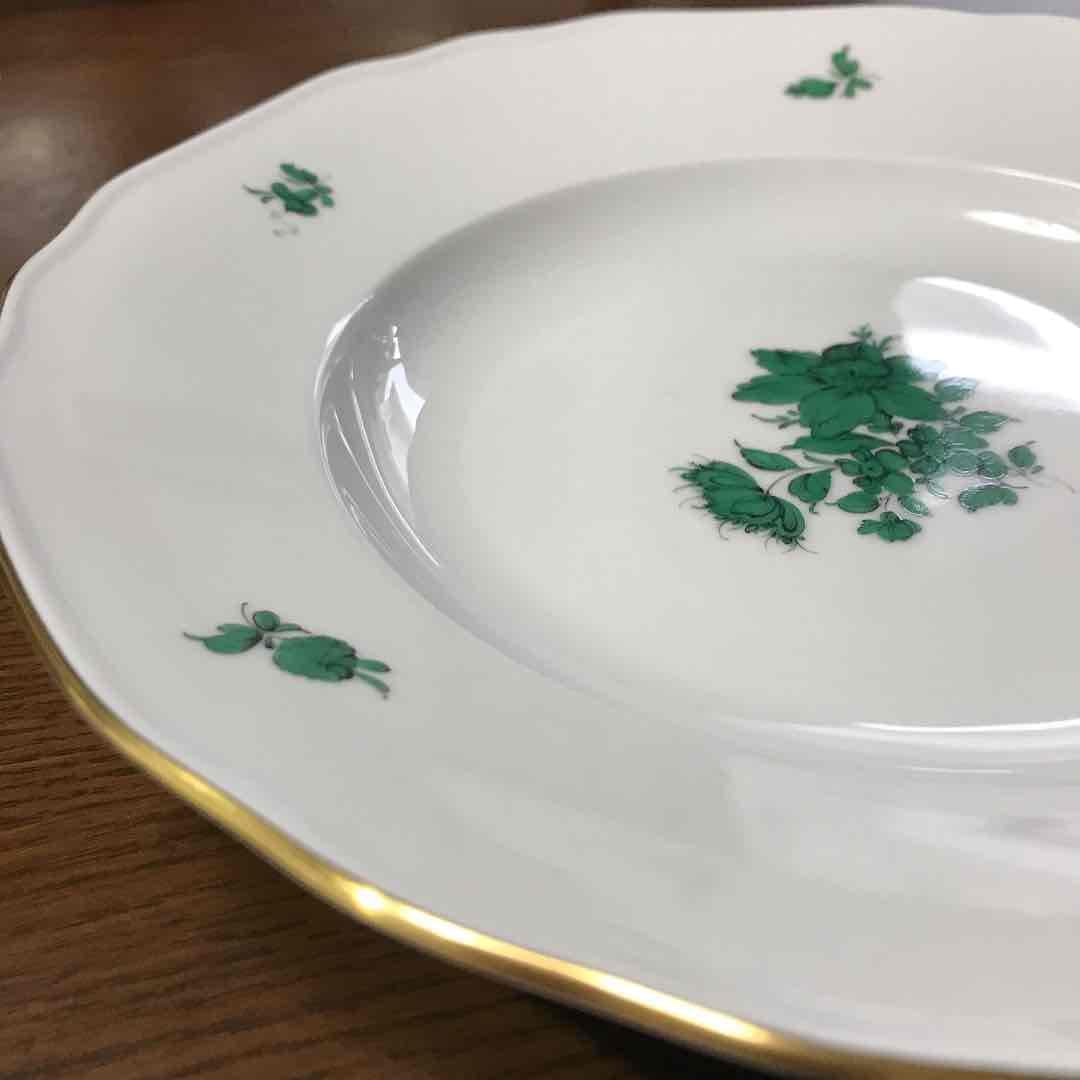 アウガルテン マリアテレジア (水仙)スーププレート (深皿)②